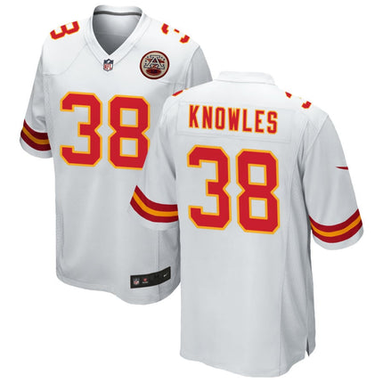 Kevin Knowles Kansas City Chiefs 2025 Game Jersey - White