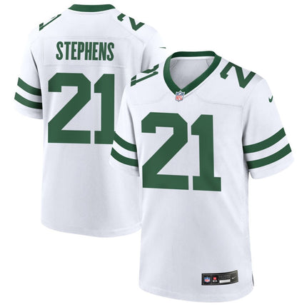 Brandon Stephens New York Jets 2025 Game Jersey - Legacy White