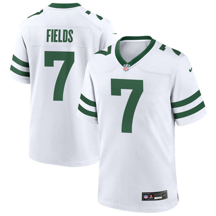 Justin Fields New York Jets 2025 Game Jersey - Legacy White