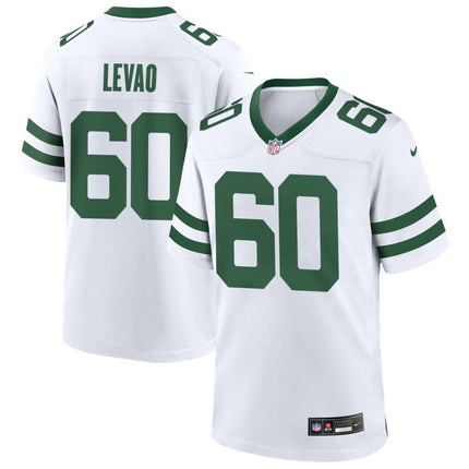 Kohl Levao New York Jets 2025 Game Jersey - Legacy White