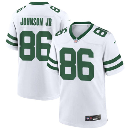 Neal Johnson Jr New York Jets 2025 Game Jersey - Legacy White