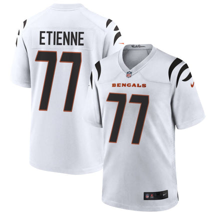 Caleb Etienne Cincinnati Bengals 2025 Game Jersey - White
