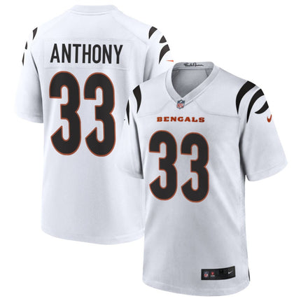 Daijahn Anthony Cincinnati Bengals 2025 Game Jersey - White