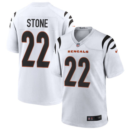 Geno Stone Cincinnati Bengals 2025 Game Jersey - White