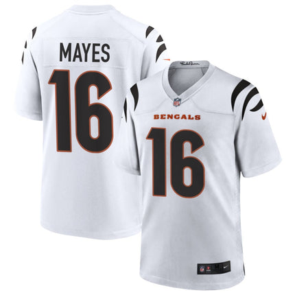 Jamoi Mayes Cincinnati Bengals 2025 Game Jersey - White