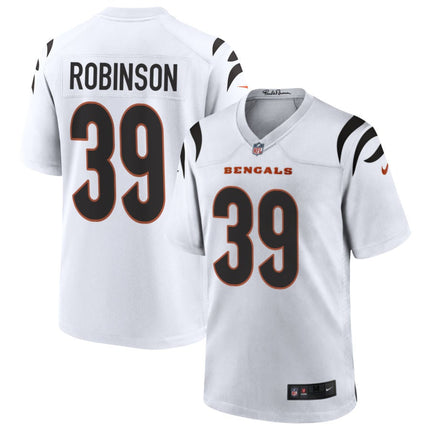 Lance Robinson Cincinnati Bengals 2025 Game Jersey - White