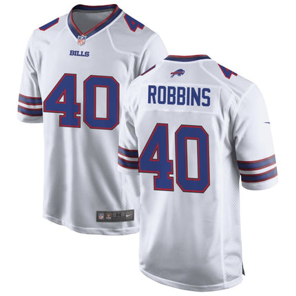 Brad Robbins Buffalo Bills 2025 Game Jersey - White