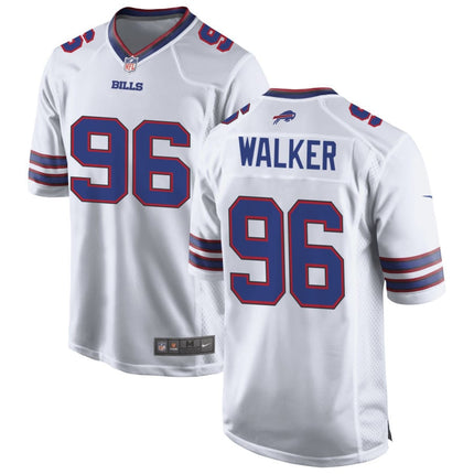 Deone Walker Buffalo Bills 2025 Game Jersey - White