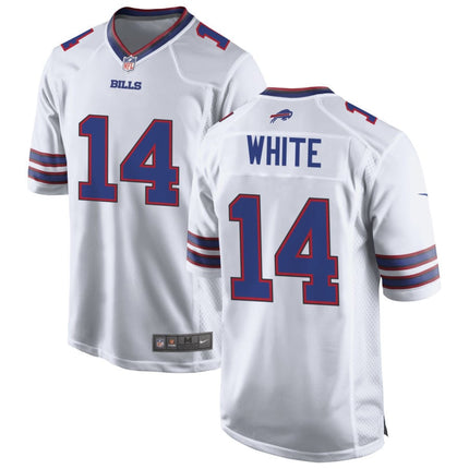 Mike White Buffalo Bills 2025 Game Jersey - White