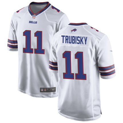 Mitchell Trubisky Buffalo Bills 2025 Game Jersey - White
