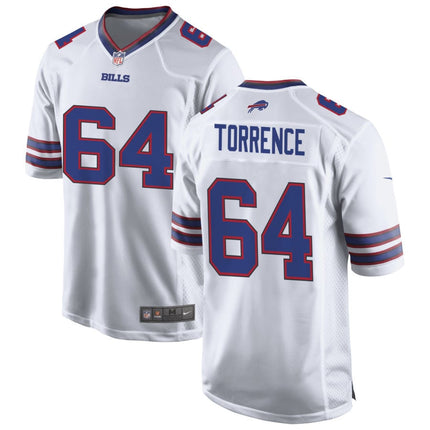 O'Cyrus Torrence Buffalo Bills 2025 Game Jersey - White