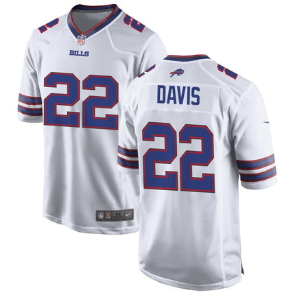 Ray Davis Buffalo Bills 2025 Game Jersey - White