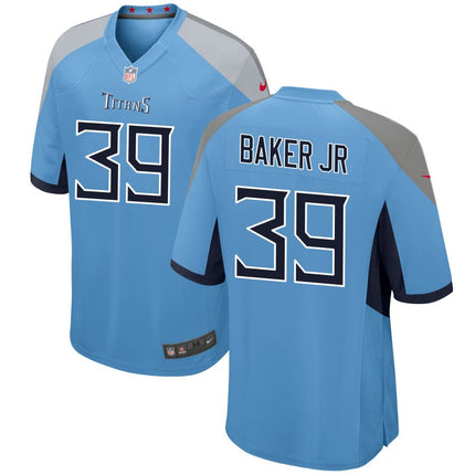 Darrell Baker Jr Tennessee Titans 2025 Alternate Game Jersey - Light Blue