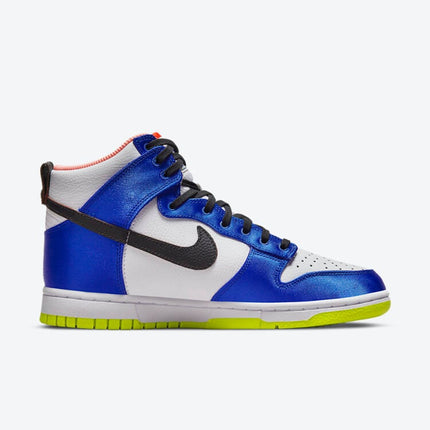 Men's Nike Dunk High Blue Satin Shoes