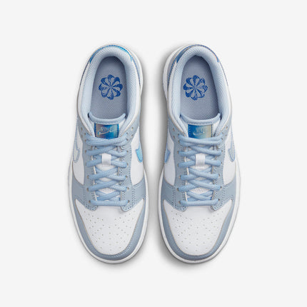 Men's Nike Dunk Low Blue Iridescent Shoes