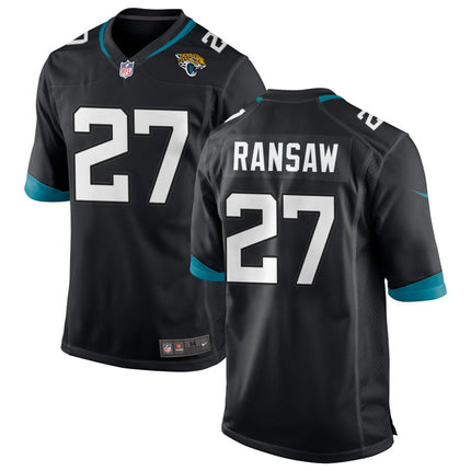 Caleb Ransaw Jacksonville Jaguars 2025 Game Jersey - Black