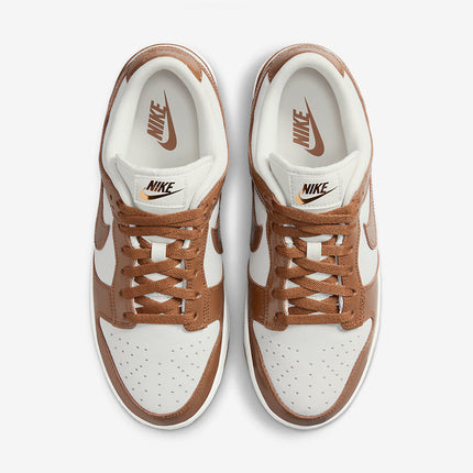 Men's Nike Dunk Low Brown Ostrich Shoes
