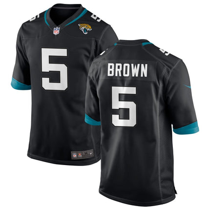 Dyami Brown Jacksonville Jaguars 2025 Game Jersey - Black