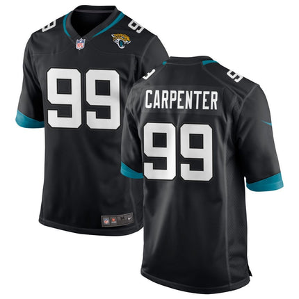 James Carpenter Jacksonville Jaguars 2025 Game Jersey - Black