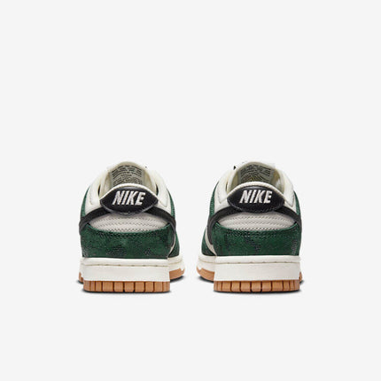 Men's Nike Dunk Low Green Snake Shoes
