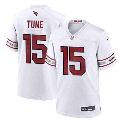 Clayton Tune Arizona Cardinals 2025 Game Jersey - White