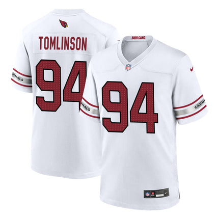 Dalvin Tomlinson Arizona Cardinals 2025 Game Jersey - White