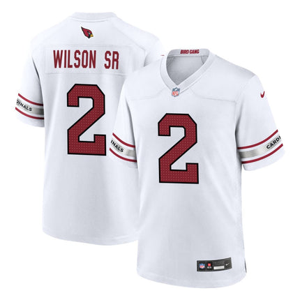 Mack Wilson Sr Arizona Cardinals 2025 Game Jersey - White