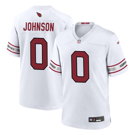 Will Johnson Arizona Cardinals 2025 Game Jersey - White
