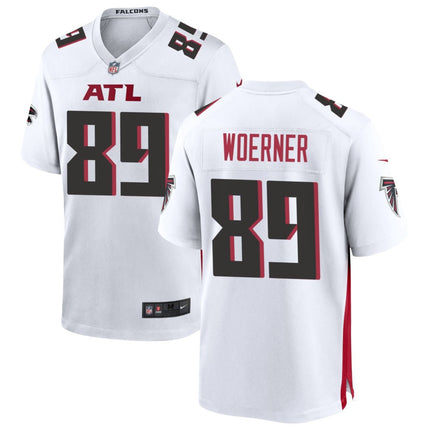 Charlie Woerner Atlanta Falcons 2025 Game Jersey - White