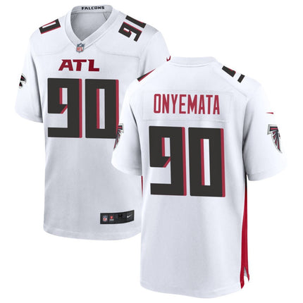 David Onyemata Atlanta Falcons 2025 Game Jersey - White