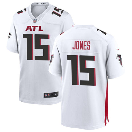 Emory Jones Atlanta Falcons 2025 Game Jersey - White
