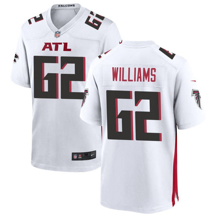 Jordan Williams Atlanta Falcons 2025 Game Jersey - White