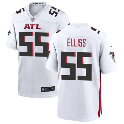 Kaden Elliss Atlanta Falcons 2025 Game Jersey - White