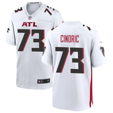 Matthew Cindric Atlanta Falcons 2025 Game Jersey - White