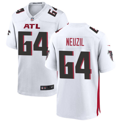 Ryan Neuzil Atlanta Falcons 2025 Game Jersey - White