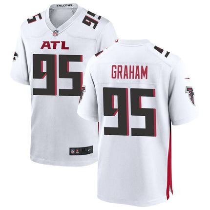 Ta'Quon Graham Atlanta Falcons 2025 Game Jersey - White