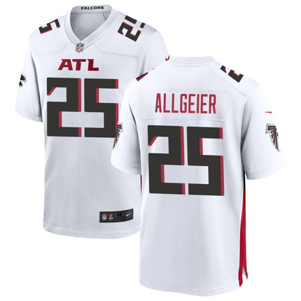 Tyler Allgeier Atlanta Falcons 2025 Game Jersey - White