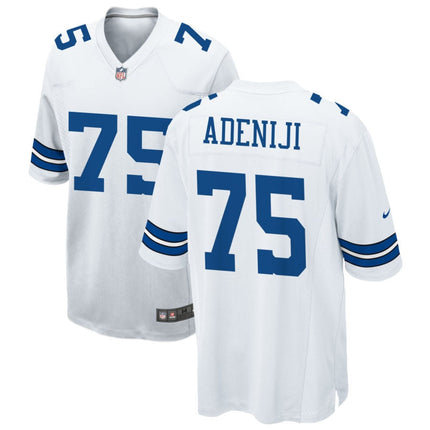 Hakeem Adeniji Dallas Cowboys 2025 Game Jersey - White