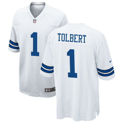 Jalen Tolbert Dallas Cowboys 2025 Game Jersey - White