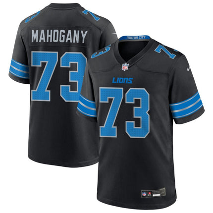 Christian Mahogany Detroit Lions 2025 Alternate Game Jersey - Black