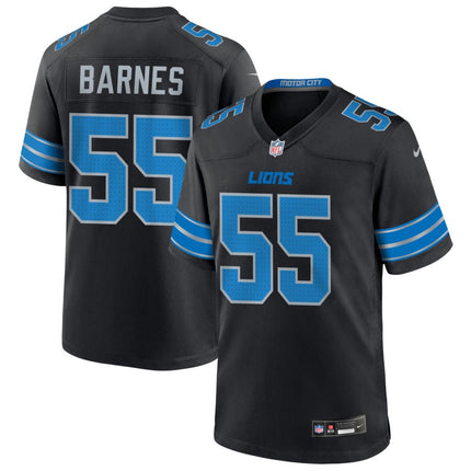Derrick Barnes Detroit Lions 2025 Alternate Game Jersey - Black