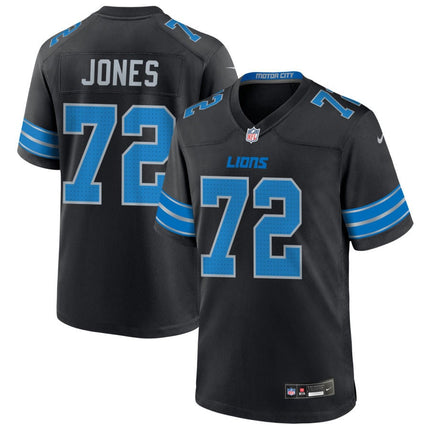 Jamarco Jones Detroit Lions 2025 Alternate Game Jersey - Black