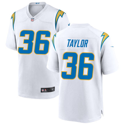 Ja'Sir Taylor Los Angeles Chargers 2025 Game Jersey - White