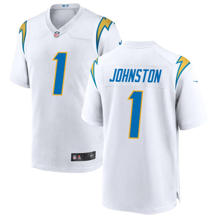 Quentin Johnston Los Angeles Chargers 2025 Game Jersey - White
