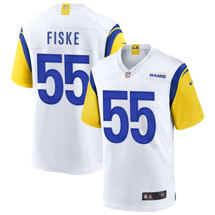 Braden Fiske Los Angeles Rams 2025 Alternate Jersey - White