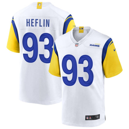 Jack Heflin Los Angeles Rams 2025 Alternate Jersey - White