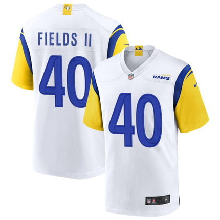 Tony Fiealds II Los Angeles Rams 2025 Alternate Jersey - White