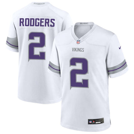 Isaiah Rodgers Minnesota Vikings 2025 Alternate Game Jersey - White