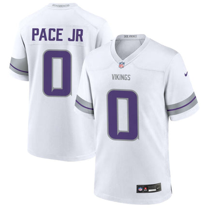 Ivan Pace Jr Minnesota Vikings 2025 Alternate Game Jersey - White