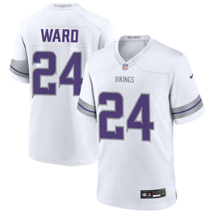 Jay Ward Minnesota Vikings 2025 Alternate Game Jersey - White